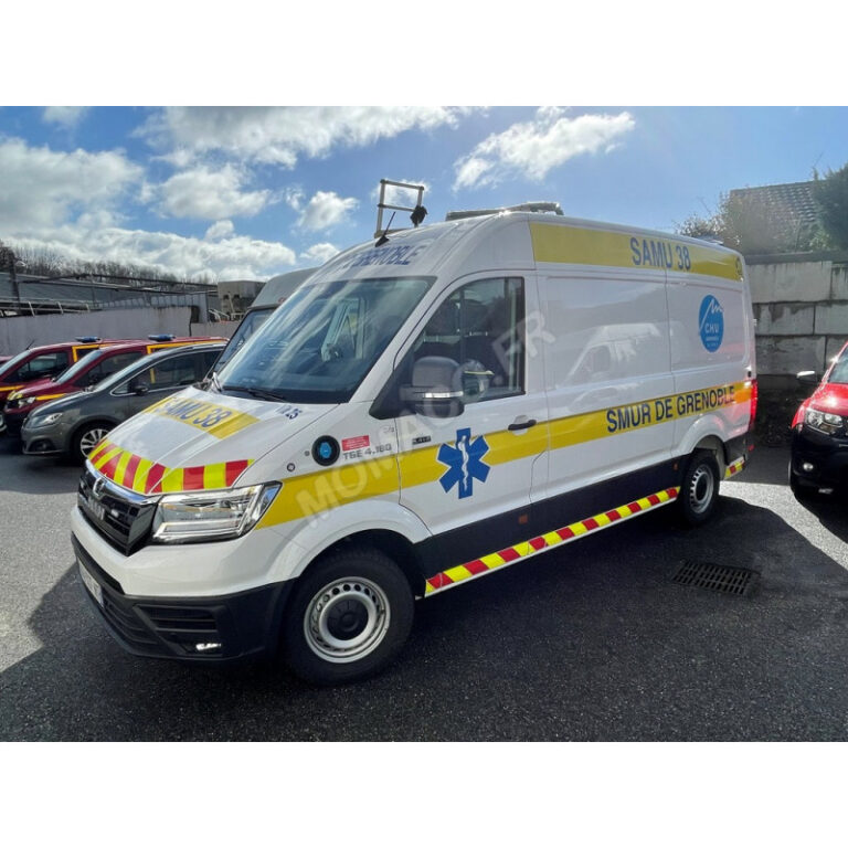 MAN TGE L2H2 GIFA AMBULANCE DE REANIMATION SAMU 